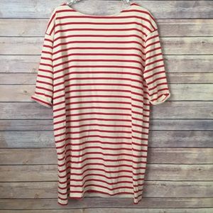 Topshop Red & White Dress
